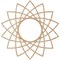 Ekena Millwork Eleanor Wood Fretwork Pierced Ceiling Medallion, Alder, 30"OD x 11 1/2"ID x 1/4"T CMWP30X30X0250EAAL - alternate 5